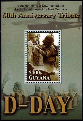 2004 - Guyana n° BF476A - 2ème Guerre mondiale - 60e anniversaire du débarquement du 6 juin 1944